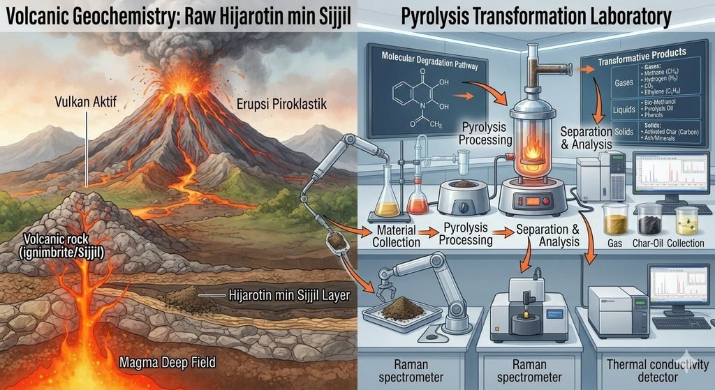 HIJAROTIN MIN SIJJIL Dari Geologi Vulkanis Bertransformasi Menjadi Geokimia Pirolisis