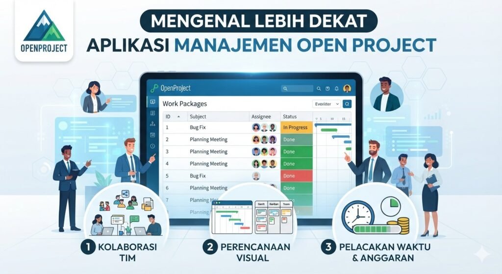 Mengenal Lebih Dekat Aplikasi Managemen OpenProject