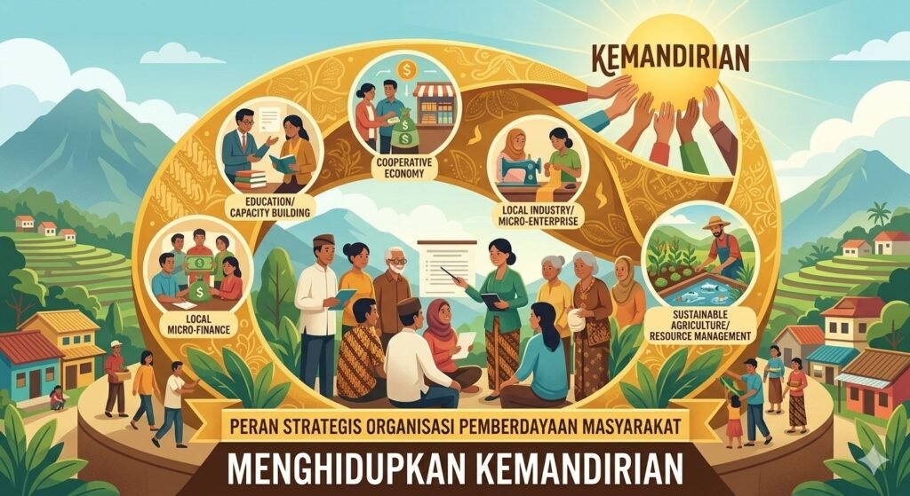 Menghidupkan Kemandirian: Peran Strategis Organisasi Pemberdayaan Masyarakat