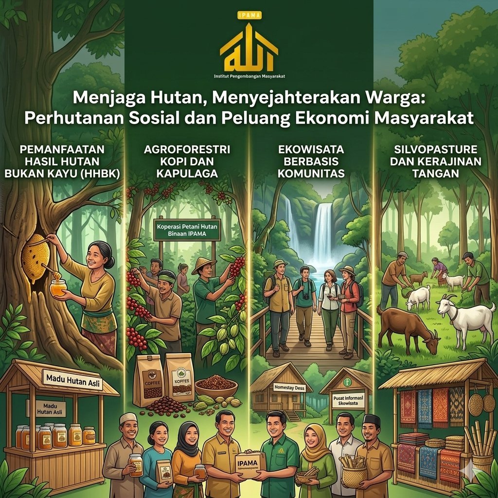 Menjaga Hutan, Menyejahterakan Warga