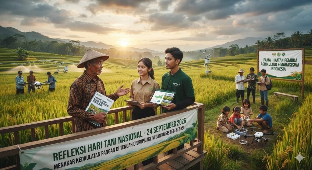 Refleksi Hari Tani 24 September 2026: Menakar Kedaulatan Pangan di Tengah Disrupsi Iklim dan Krisis Regenerasi