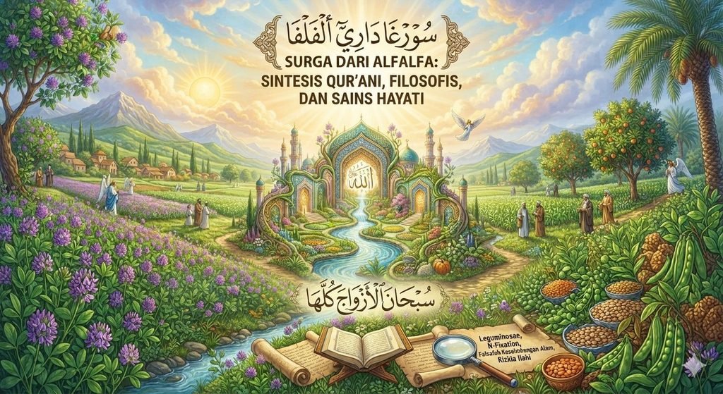 SURGA DARI ALFALFA: Sintesis Qur’ani, Filosofis, dan Sains Hayati Keluarga Legum