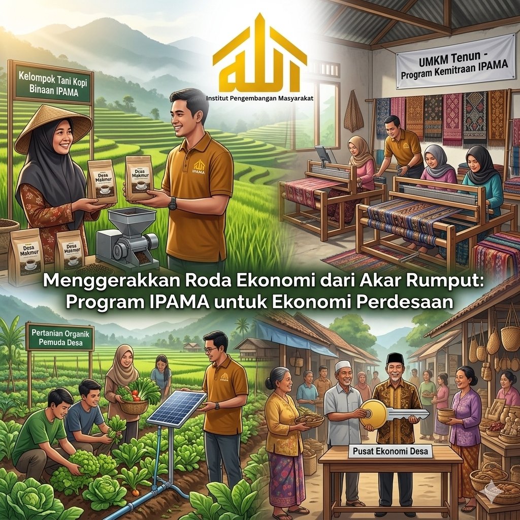 Menggerakkan Roda Ekonomi dari Akar Rumput: Program IPAMA untuk Ekonomi Perdesaan
