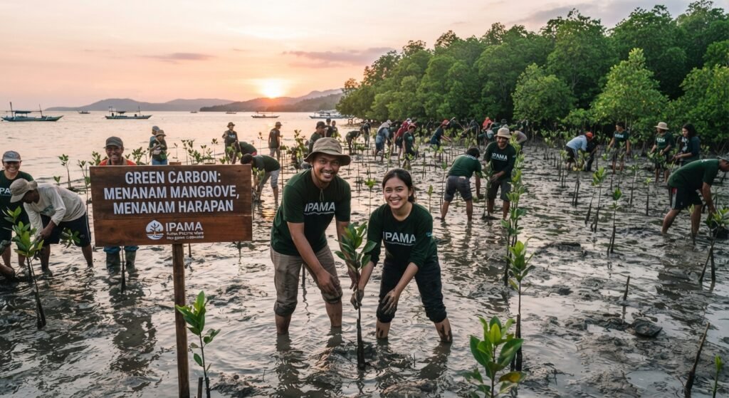 Green Carbon: Menanam Mangrove, Menanam Harapan